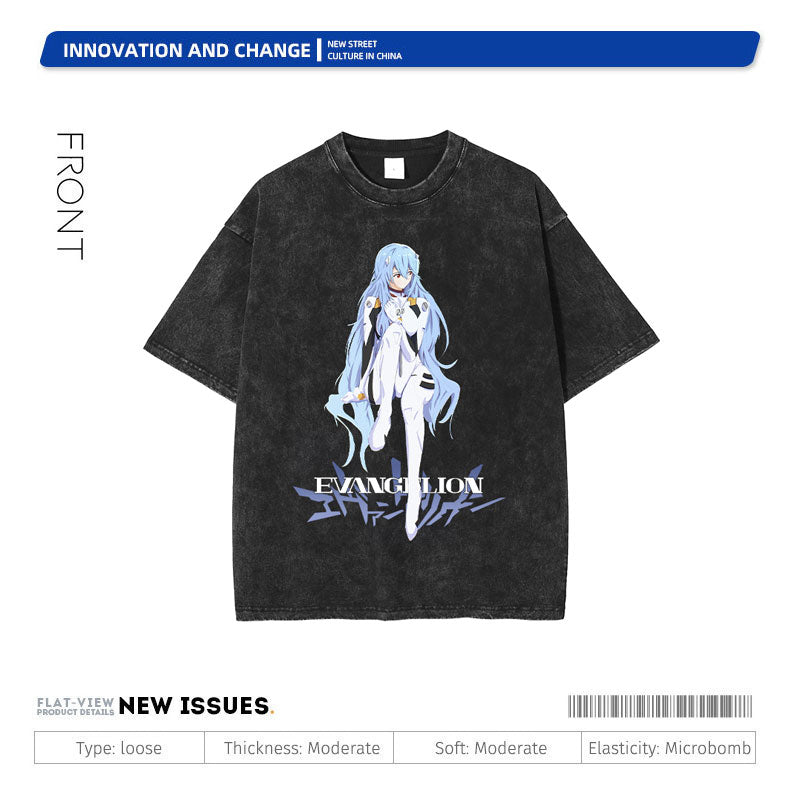 This tees captures the magic of Neon. If you're looking for more Neon Genesis Evangelion merch, we have it all! Check out our anime merch now—free shipping!