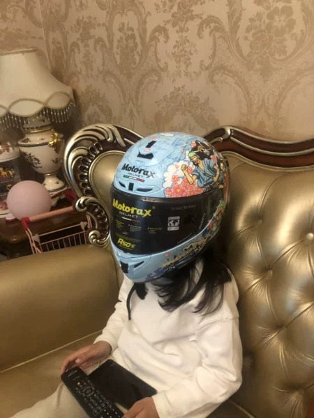 This helmet captures the magic of One Piece. If you're looking for more One Piece merch, we have it all! Check out our anime merch now—free shipping!