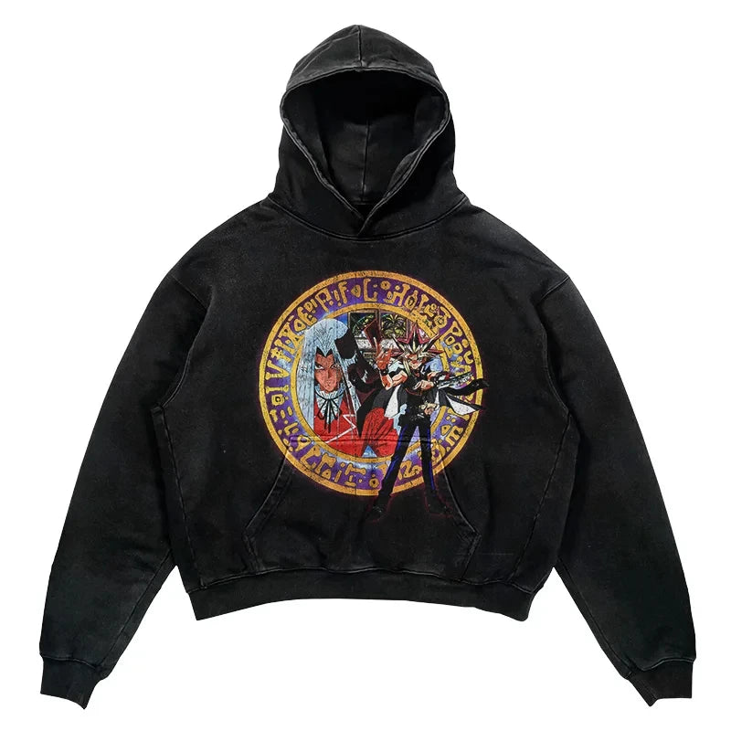 Embrace this hoodie, celebrating the iconic duels and drama beloved by anime fans. | If you are looking for more Yu-Gi-Oh Merch, We have it all! | Check out all our Anime Merch now!