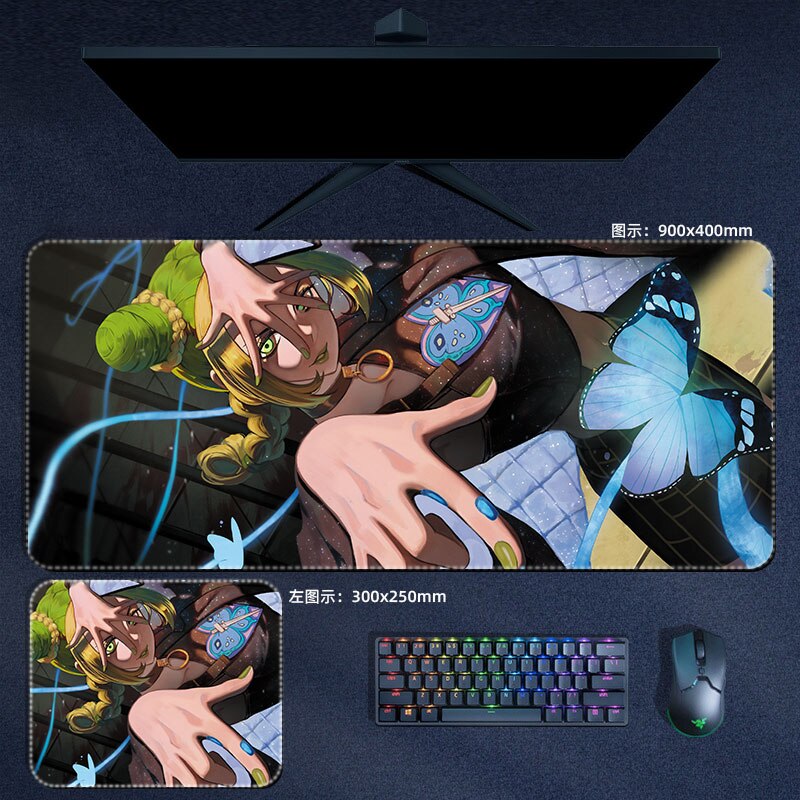 This mousepad captures the magic of JoJo's Bizarre Adventure. Want more merch? We’ve got it all—check out our anime store now with free shipping!