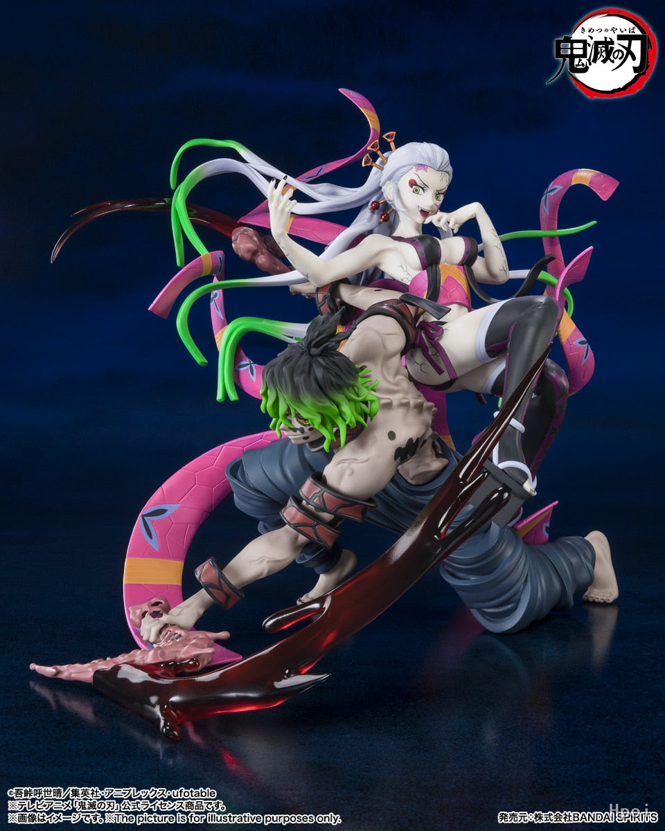 This figurine captures the magic of Daki & Gyutaro. If you're looking for more Demon Slayer merch, we have it all! Check out our anime merch now—free shipping!
