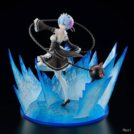 Pre Sale Anime Re:life In A Different World From Zero Action Figure Rem Remu Original Hand Made 1/7 Peripherals Model Toy, everythinganimee