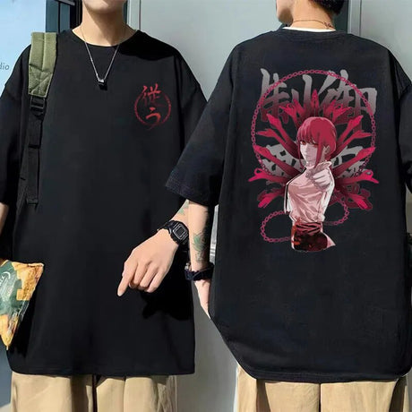 This shirt embodies the spirit of adventure in the world of Chainsaw Man . If you are looking for more Chainsaw Man  Merch, We have it all!| Check out all our Anime Merch now!