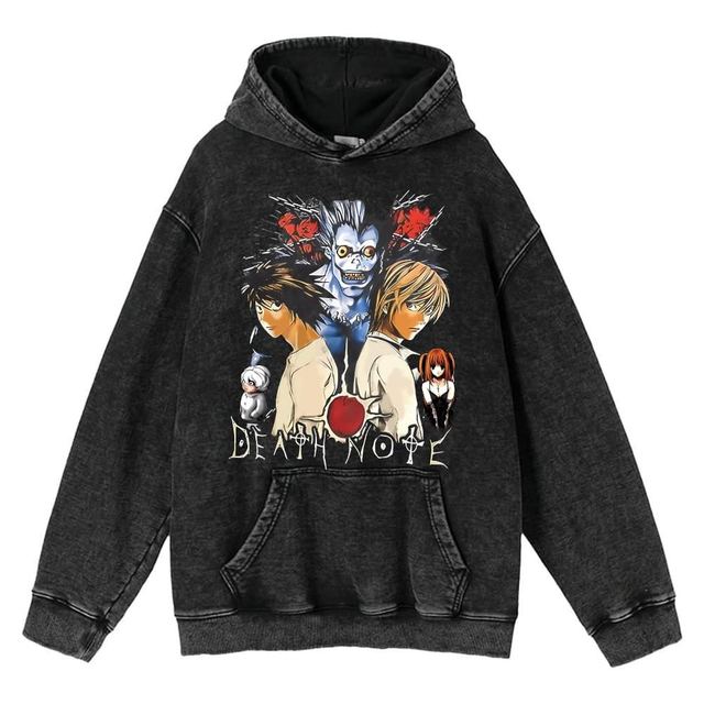 This hoodie shows the spirit of the world of Death Note. If you are looking for more Death Note Merch, We have it all!| Check out all our Anime Merch now!-Free shipping