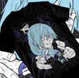 Here at Everythinganimee we only have the best shirts in the world! Unleash the dark energy of Mahito with our Jujutsu Kaisen T-Shirt, featuring the chilling curse spirit in all his eerie glory.