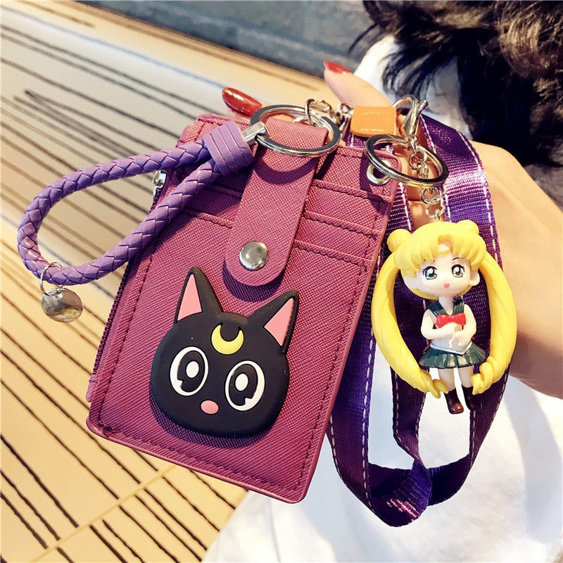 This wallet captures the magic of Luna. If you're looking for more Sailor Moon Luna merch, we have it all! Check out our anime merch now—free shipping!