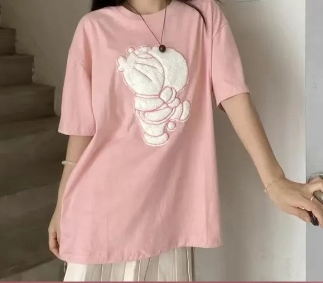 This tee captures the magic of Doraemon. If you're looking for more Doraemon merch, we have it all! Check out our anime merch now—free shipping!