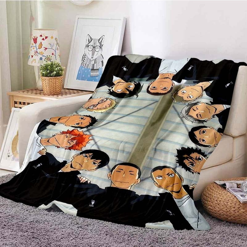 Haikyuu Coral Fleece Plush Blankets