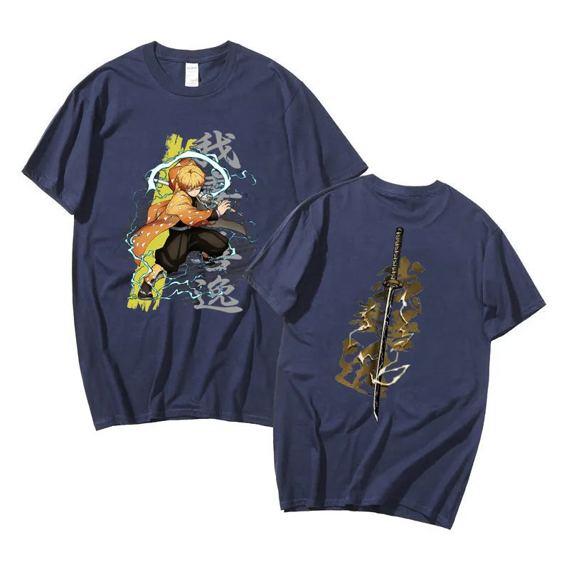 This shirt embodies the spirit of adventure in the world of Demon Slayer. If you are looking for more Demon Slayer Merch, We have it all!| Check out all our Anime Merch now!