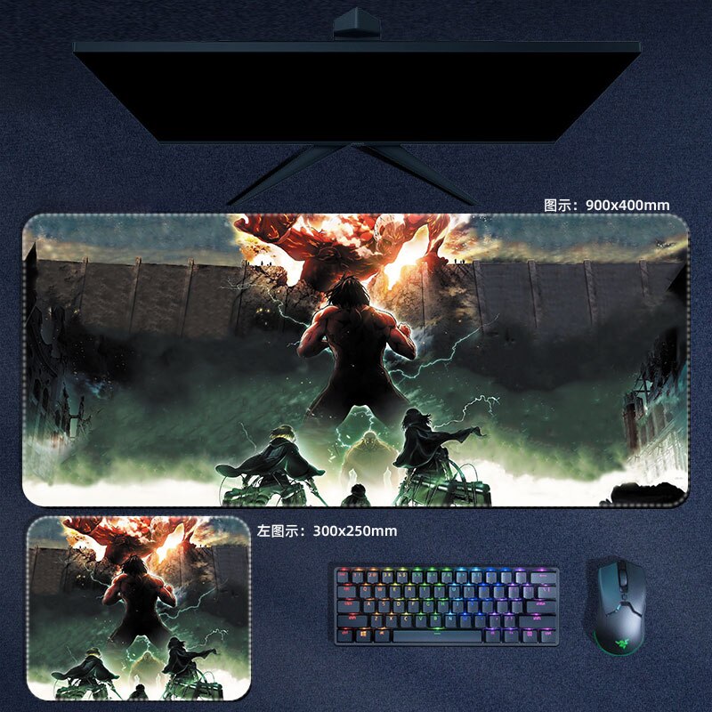 This mousepad captures the magic of  Attack On Titan. Want more Attack On Titan merch? We’ve got it all—check out our anime store now with free shipping!
