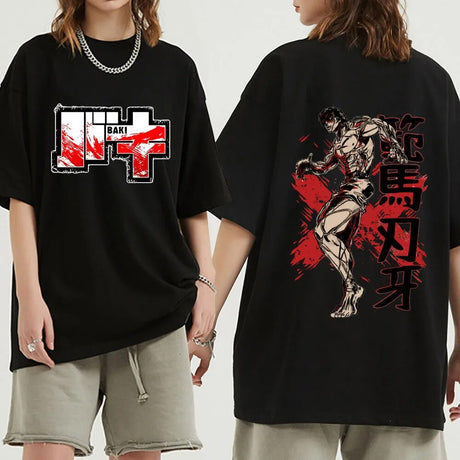 This t-shirt is designed for fans who embrace strength and determination. | If you are looking for more Baki the Grappler Merch, We have it all!| Check out all our Anime Merch now!