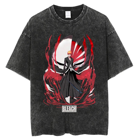 This t-shirt is an emblem of authenticity for devoted followers of the iconic "Bleach" series. If you are looking for more Bleach Merch, We have it all! | Check out all our Anime Merch now!