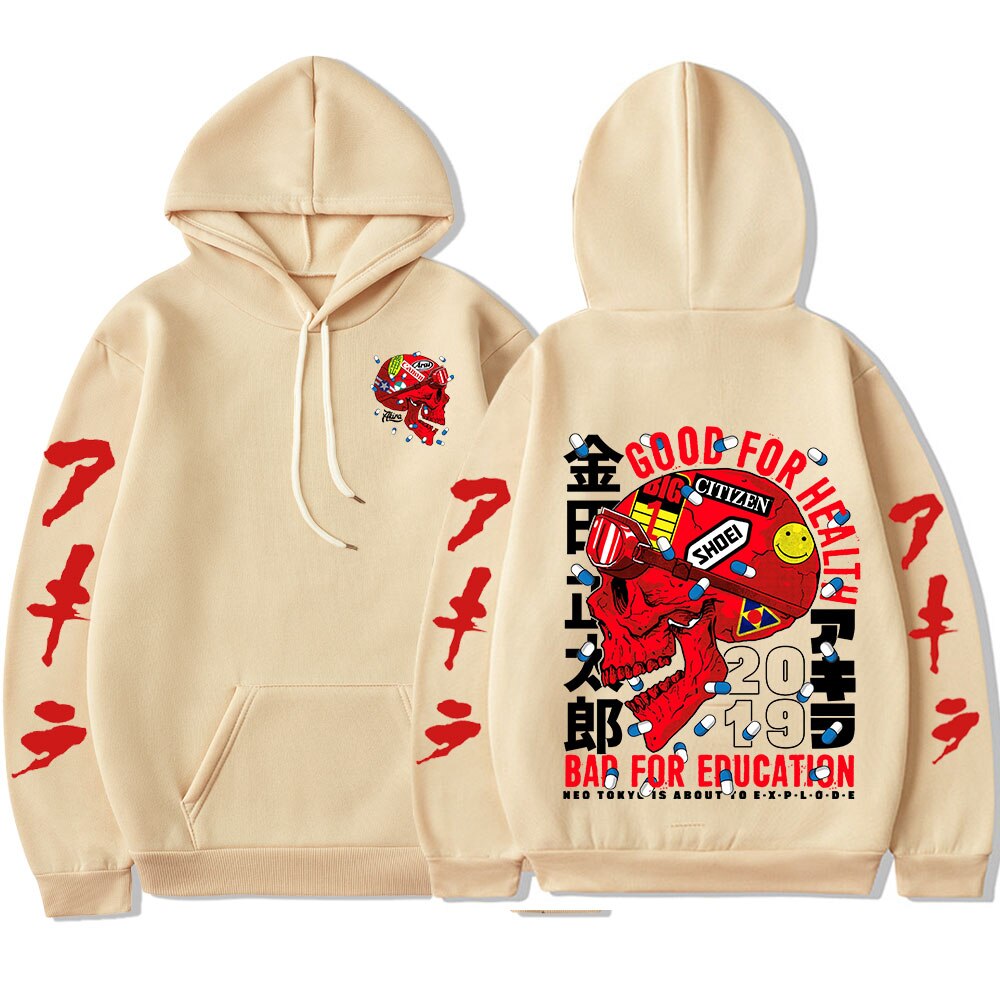 This hoodies captures the magic of Shotaro. If you're looking for more Neo Tokyo Akira merch, we have it all! Check out our anime merch now—free shipping!