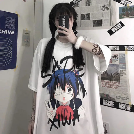 This shirt is more just clothing it's a portal to a realm of endless creativity | If you are looking for more Chunibyoo Merch, We have it all!| Check out all our Anime Merch now!