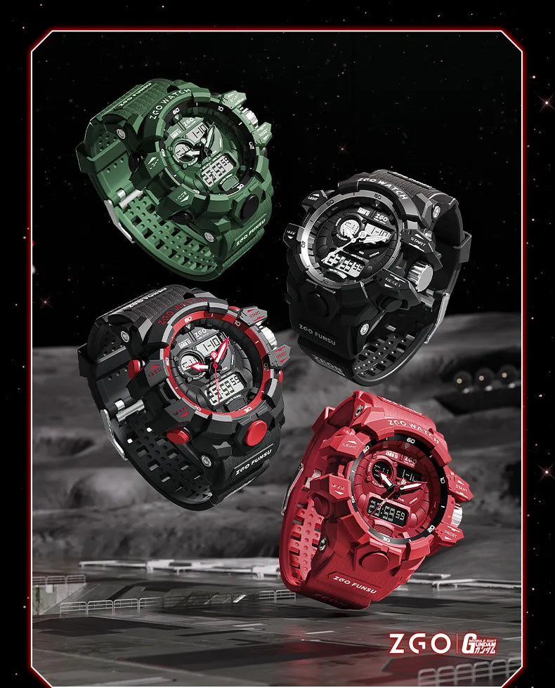 This watch captures the magic of Gundam. If you're looking for more Gundam merch, we have it all! Check out our anime merch now—free shipping!