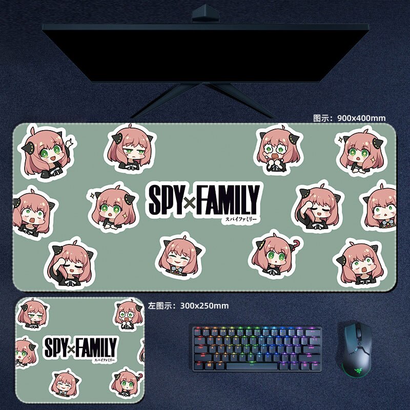 Kawaii Spy X Family Mouse Pads