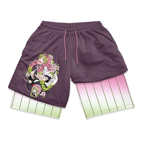 This shorts captures the magic of Mitsuri Kanroji. If you're looking for more Demon Slayer merch, we have it all! Check out our anime merch now—free shipping!