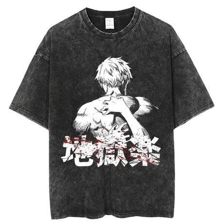 This shirt captures the magic of Hells Paradise. If you're looking for more Hells Paradise merch, we have it all! Check out our anime merch now—free shipping!