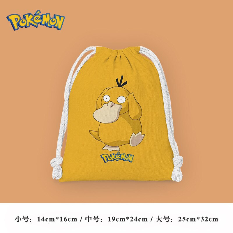 This drawstring bag captures the magic of Pokemon. If you're looking for more Pokemon merch, we have it all! Check out our anime merch now—free shipping!