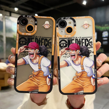 One Piece Usopp Brown IPhone Case
