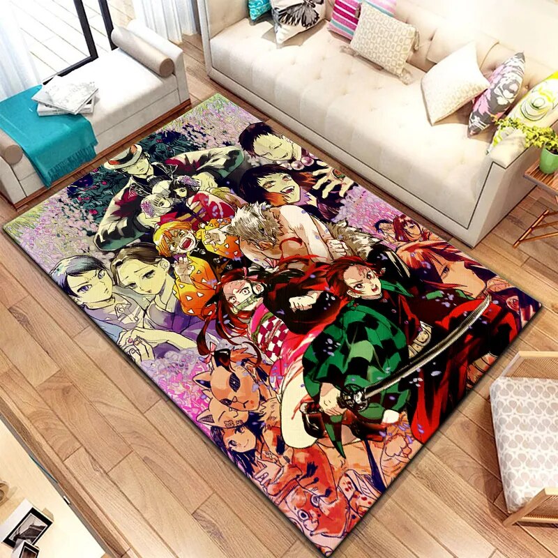 This unisex floor mat brings the fearless spirit of Demon Slayer into any space. If you are looking for more Demon Slayer Merch, We have it all!| Check out all our Anime Merch now!
