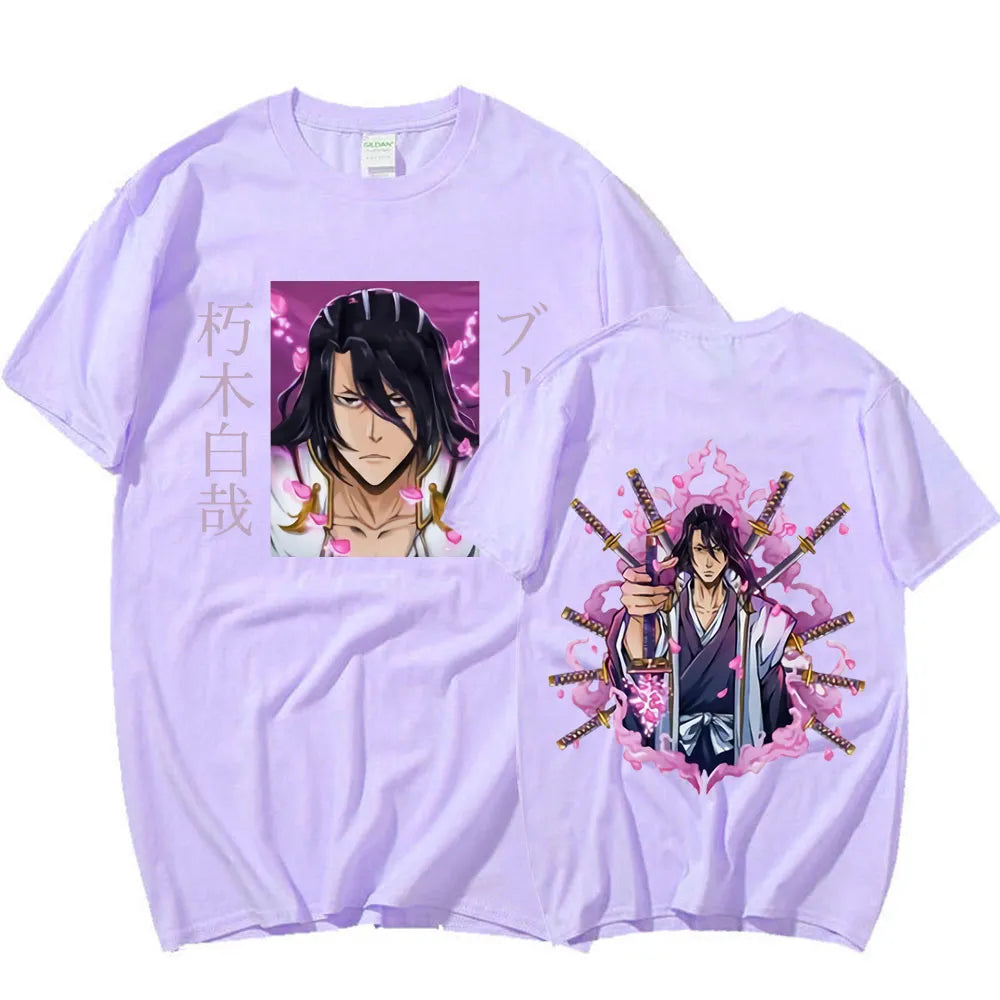 Enter the world of Soul Reapers with our Bleach Byakuya Kuchiki T-Shirt, If you are looking for more Bleach  Merch, We have it all!| Check out all our Anime Merch now!