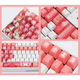 Genshin Impact MX3.0S Yae Miko Custom RGB Alloy Mechanical Keyboard