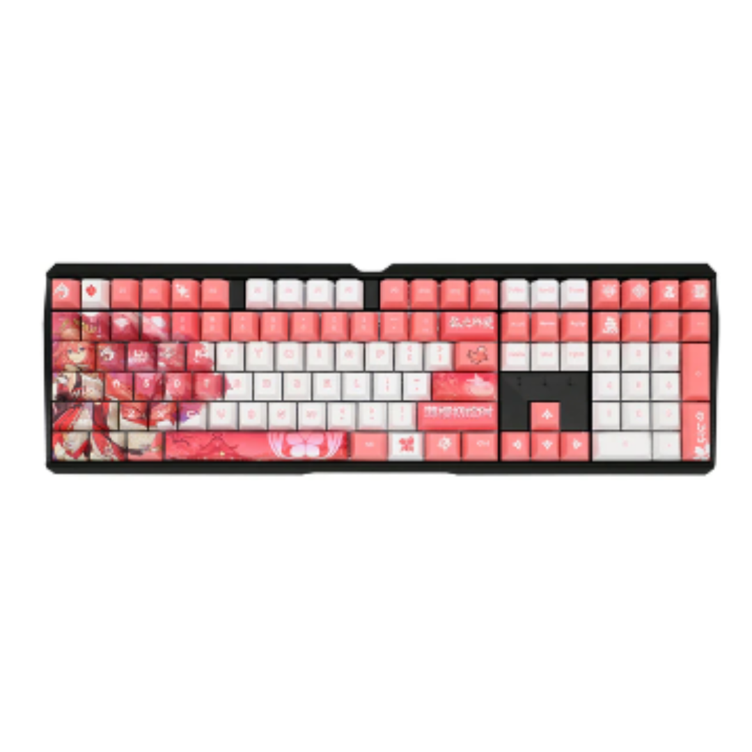 Genshin Impact MX3.0S Yae Miko Custom RGB Alloy Mechanical Keyboard