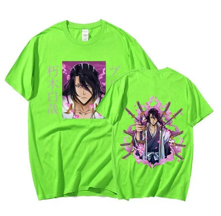Enter the world of Soul Reapers with our Bleach Byakuya Kuchiki T-Shirt, If you are looking for more Bleach  Merch, We have it all!| Check out all our Anime Merch now!