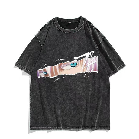Immerse yourself in this vintage JJK tees, perfect for anime fans. Looking for more Jujutsu Kaisen merch? Explore our full collection of anime merch now!