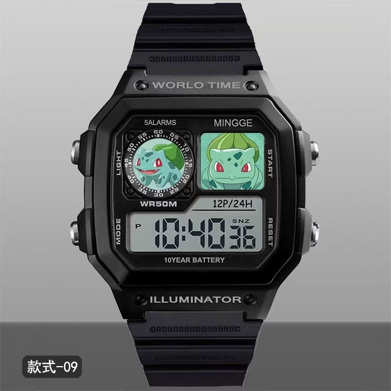 This watch captures the magic of Pokemon. If you're looking for more Pokemon merch, we have it all! Check out our anime merch now—free shipping!