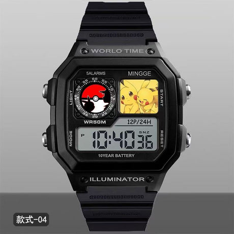 This watch captures the magic of Pokemon. If you're looking for more Pokemon merch, we have it all! Check out our anime merch nowโfree shipping!