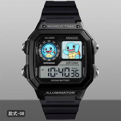 This watch captures the magic of Pokemon. If you're looking for more Pokemon merch, we have it all! Check out our anime merch nowโfree shipping!