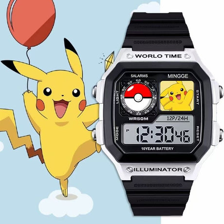 This watch captures the magic of Pokemon. If you're looking for more Pokemon merch, we have it all! Check out our anime merch nowโfree shipping!