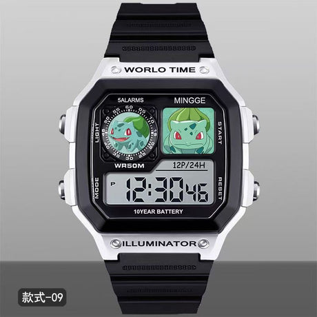 This watch captures the magic of Pokemon. If you're looking for more Pokemon merch, we have it all! Check out our anime merch nowโfree shipping!