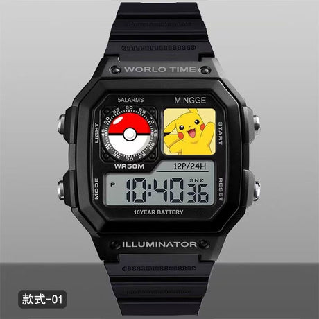 This watch captures the magic of Pokemon. If you're looking for more Pokemon merch, we have it all! Check out our anime merch nowโfree shipping!