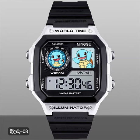 This watch captures the magic of Pokemon. If you're looking for more Pokemon merch, we have it all! Check out our anime merch nowโfree shipping!