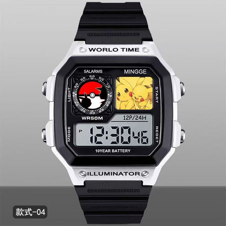 This watch captures the magic of Pokemon. If you're looking for more Pokemon merch, we have it all! Check out our anime merch nowโfree shipping!