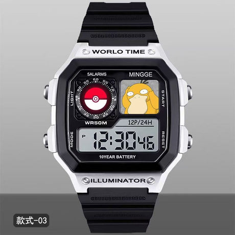 This watch captures the magic of Pokemon. If you're looking for more Pokemon merch, we have it all! Check out our anime merch nowโfree shipping!