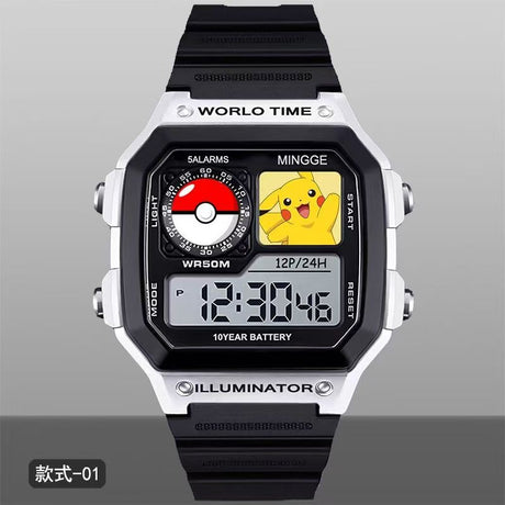 This watch captures the magic of Pokemon. If you're looking for more Pokemon merch, we have it all! Check out our anime merch nowโfree shipping!