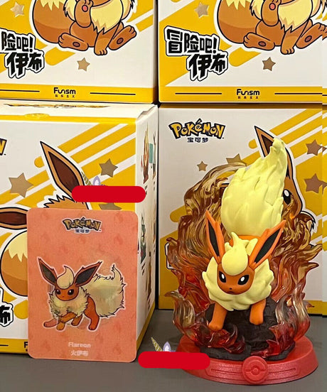 This figurine captures the magic of Eeveelution. If you're looking for more Pokemon merch, we have it all! Check out our anime merch now—free shipping!