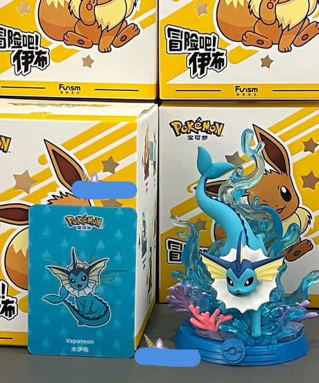 This figurine captures the magic of Eeveelution. If you're looking for more Pokemon merch, we have it all! Check out our anime merch now—free shipping!