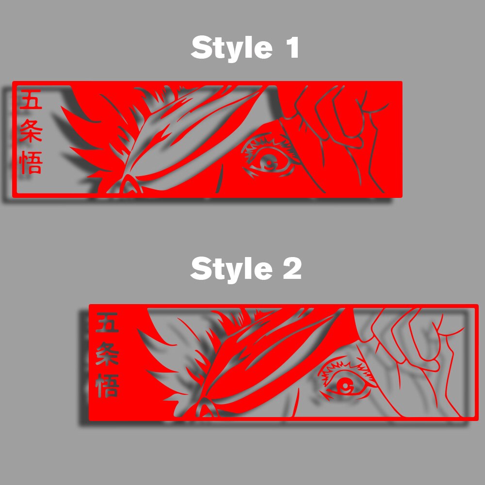 Gojo Eyes Car Stickers