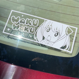 Excited Anya Car Stickers