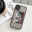 Berserk Guts anime phone case! Perfectly designed for iPhone 14, 11, 12, 13, mini, X, XS, XR, Pro Max and Plus models. Transparent and featuring the iconic swordsman Guts, this case offers both style and protection for your device. Show off your love for Berserk and Guts with this must-have phone accessory.