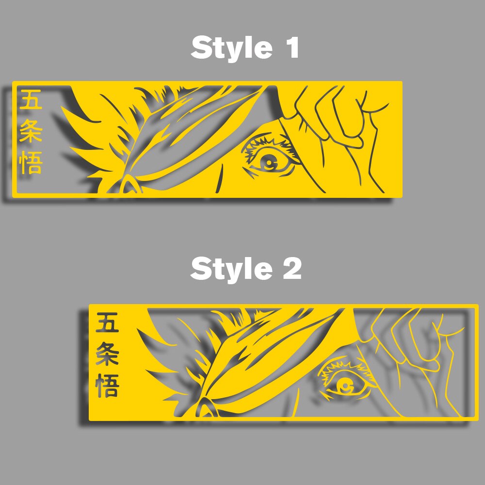 Gojo Eyes Car Stickers