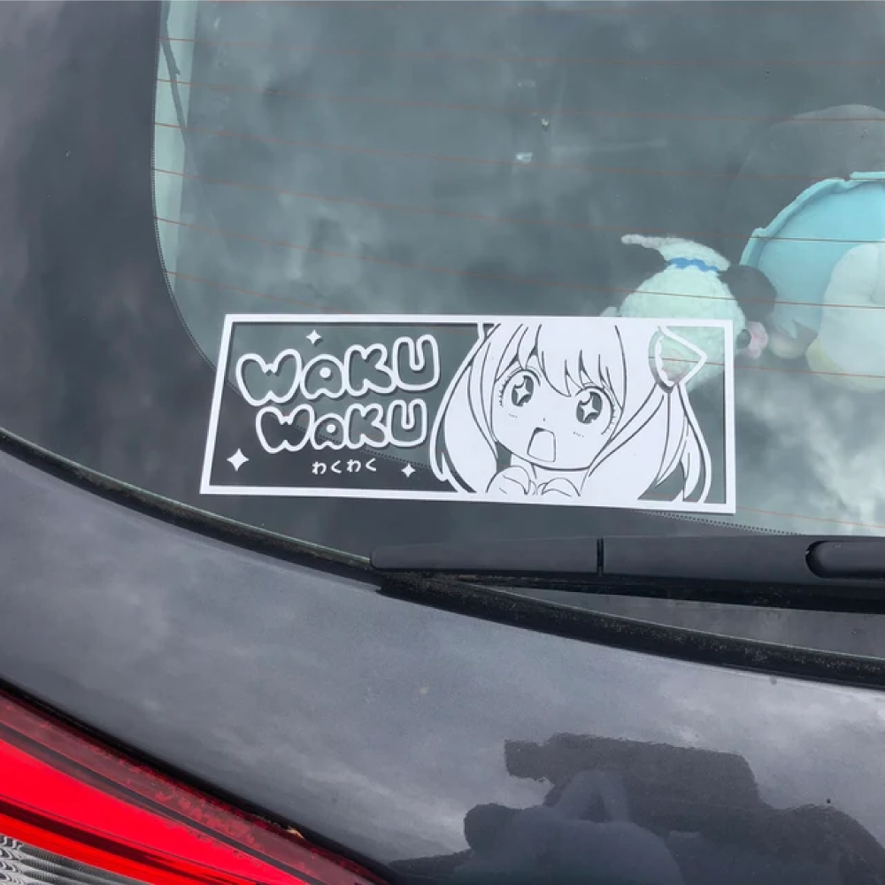 This stickers captures the magic of Anya. If you're looking for more  Spy X Family merch, we have it all! Check out our anime merch now—free shipping!