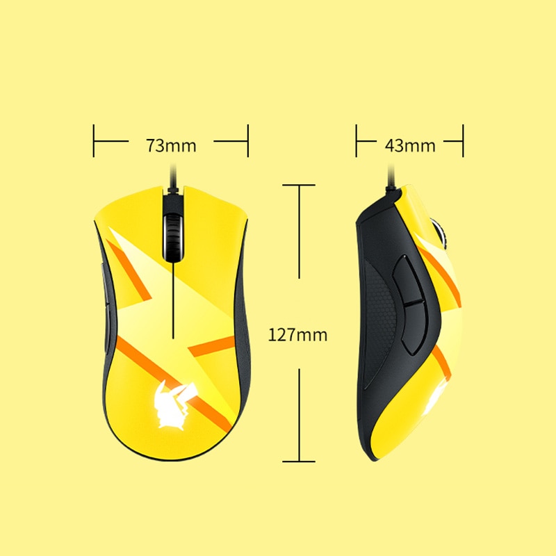 This mouse captures the magic of Pikachu. If you're looking for more Pokemon merch, we have it all! Check out our anime merch now—free shipping!