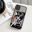 Berserk Guts anime phone case! Perfectly designed for iPhone 14, 11, 12, 13, mini, X, XS, XR, Pro Max and Plus models. Transparent and featuring the iconic swordsman Guts, this case offers both style and protection for your device. Show off your love for Berserk and Guts with this must-have phone accessory.
