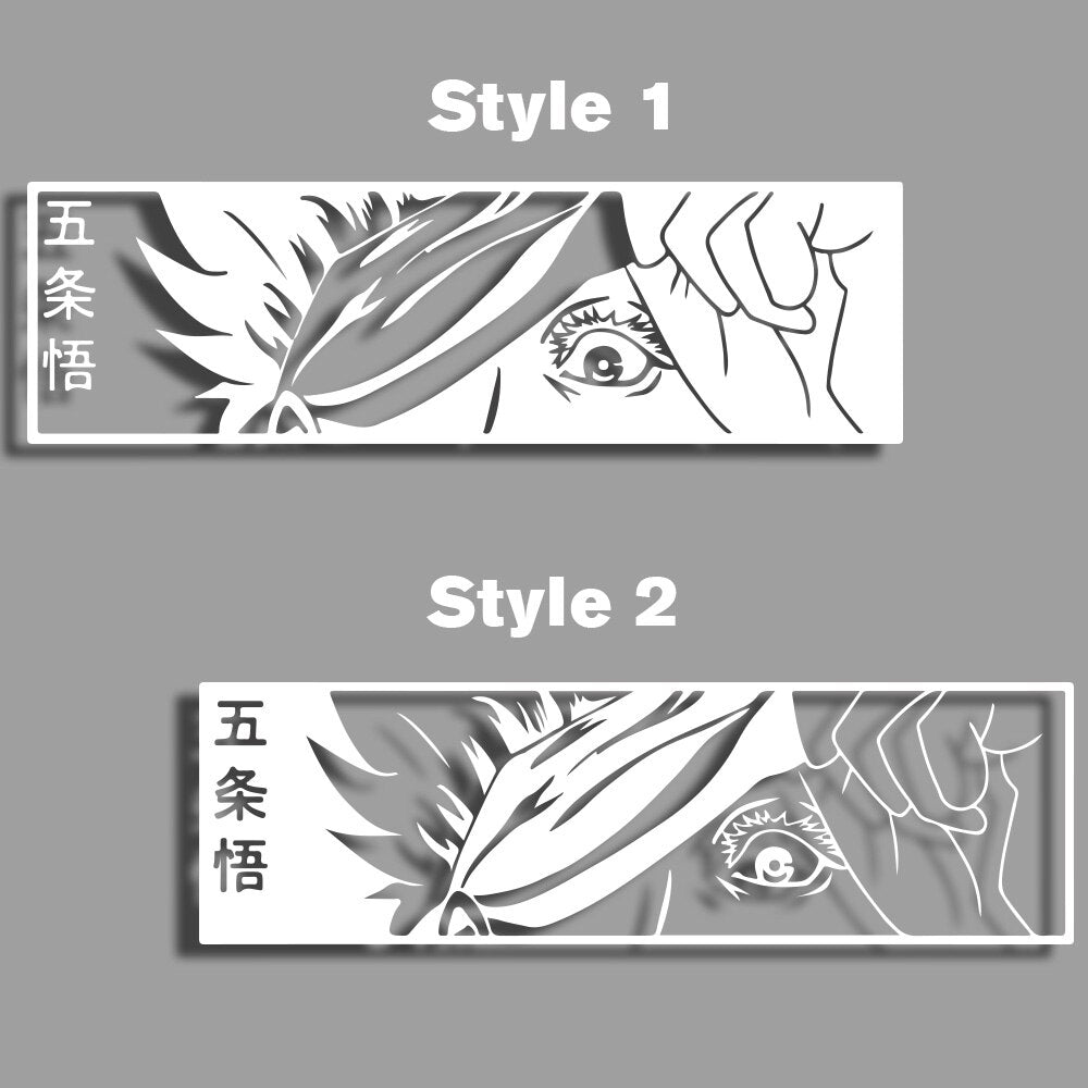 Gojo Eyes Car Stickers